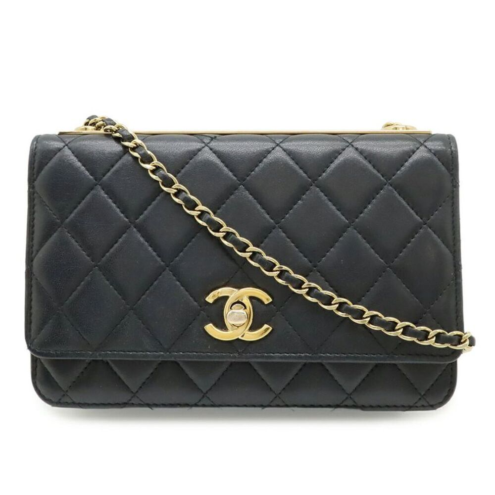 Chanel Trendy CC Lambskin Chain Wallet